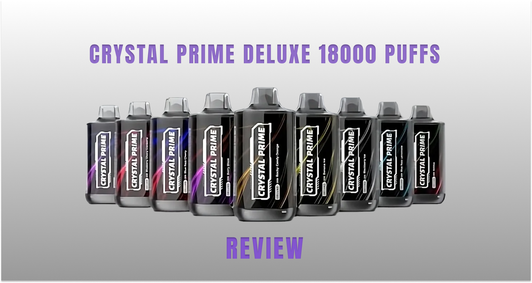 Crystal Prime Deluxe 18000 Puffs Disposable Vape