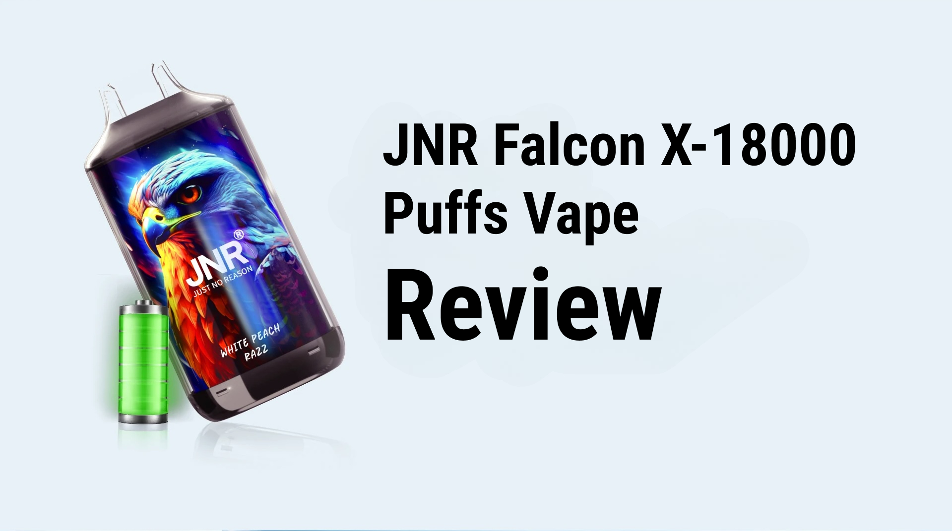 JNR Falcon X-18000 Disposable Vape | Review Dexter Vape JNR Falcon X-18000 Disposable Vape | Review Dexter Vape