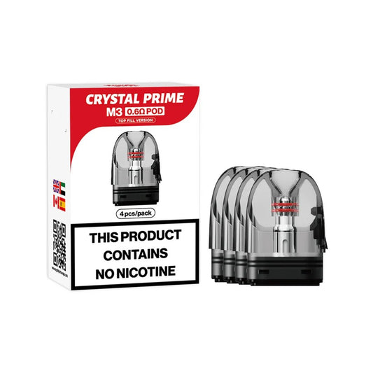 Crystal Prime M3 Pods – Pack of 4