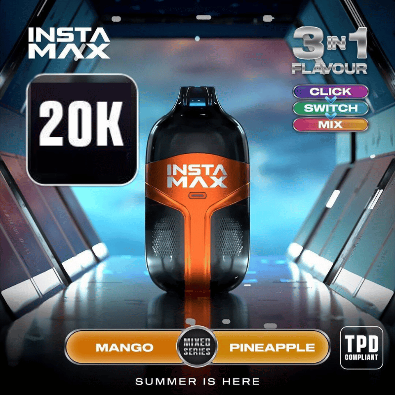 Insta Max 20000 Puffs Disposable Vape (BOX OF 5)