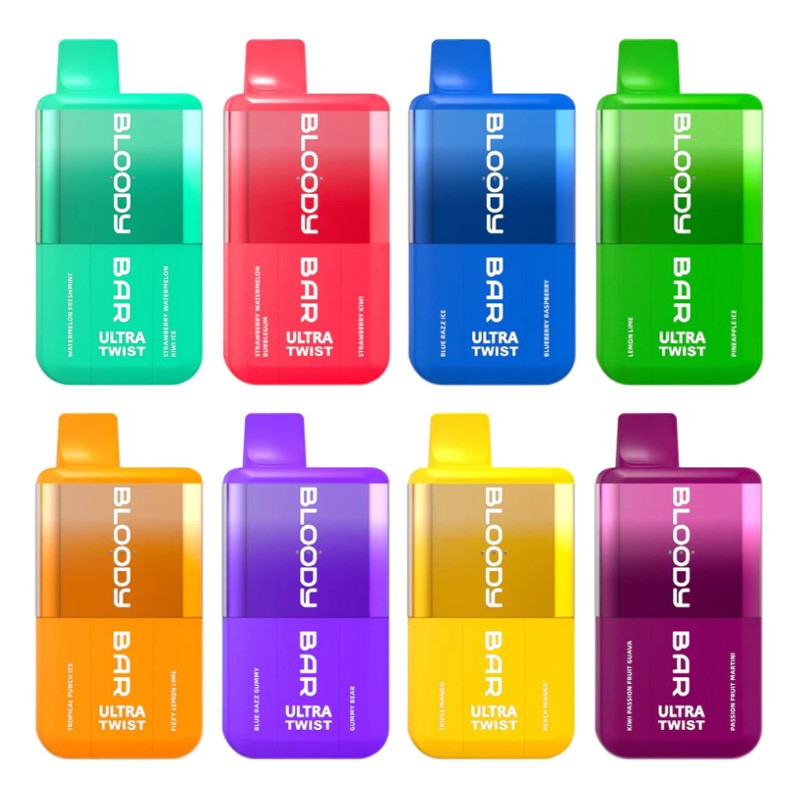 BLOODY BAR 20k ULTRA TWIST 20000 Puffs Disposable Vape (Box of 10)