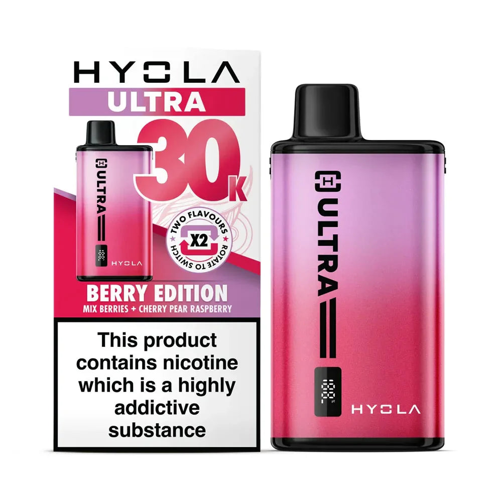 Hyola Ultra 30K puffs vape flavours