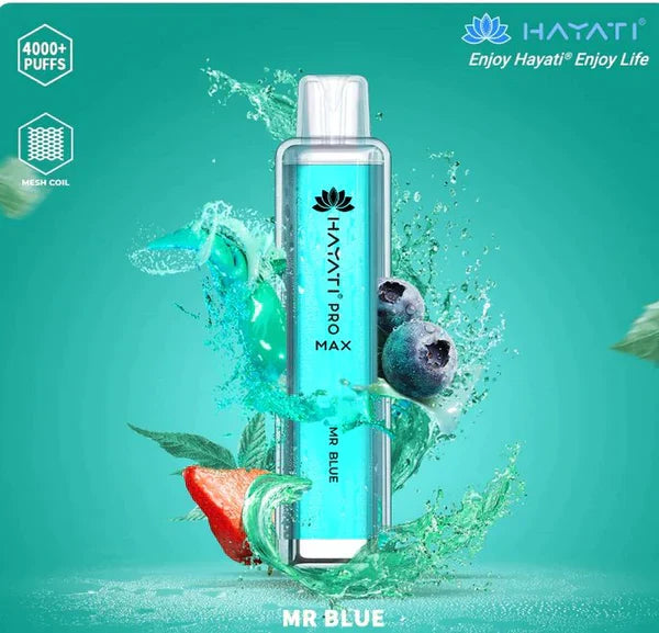 Hayati Pro Max 4000 Puffs Disposable Vape Box of 10