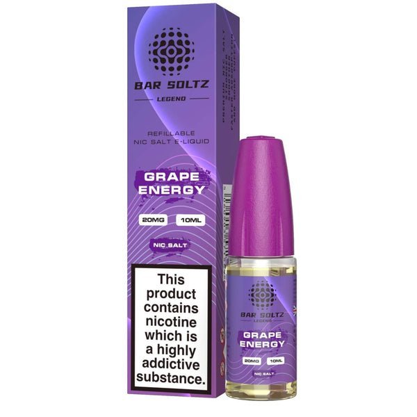 Bar Soltz Legend E-liquids Nic Salts 10ml (Pack of 10)