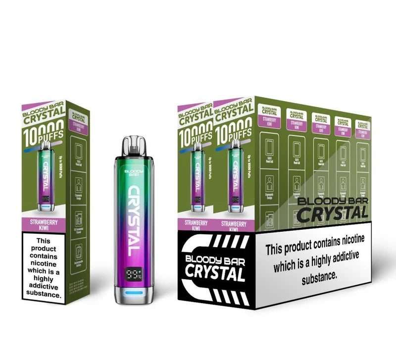 Bloody Bar Crystal 10k Prefilled Vape Kit Pack of 10