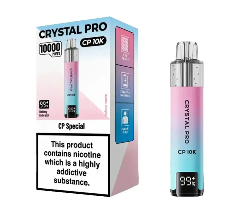 Crystal Pro CP 10k Vape Kit