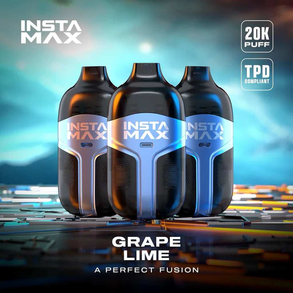 Insta Max 20000 Puffs Disposable Vape (BOX OF 5)