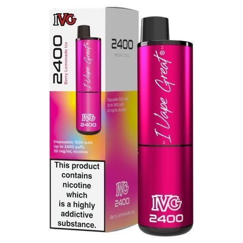 IVG 2400 4in1 Disposable Pod Vape 2400 Puffs (Box of 5)