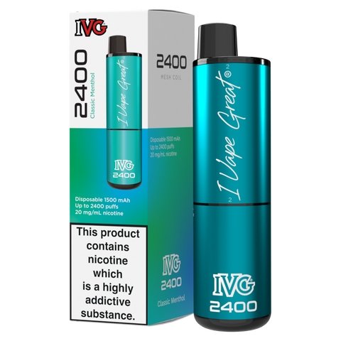 IVG 2400 4in1 Disposable Pod Vape 2400 Puffs (Box of 5)