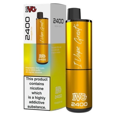 IVG 2400 4in1 Disposable Pod Vape 2400 Puffs (Box of 5)