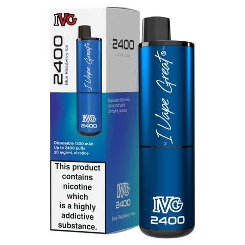 IVG 2400 4in1 Disposable Pod Vape 2400 Puffs (Box of 5)