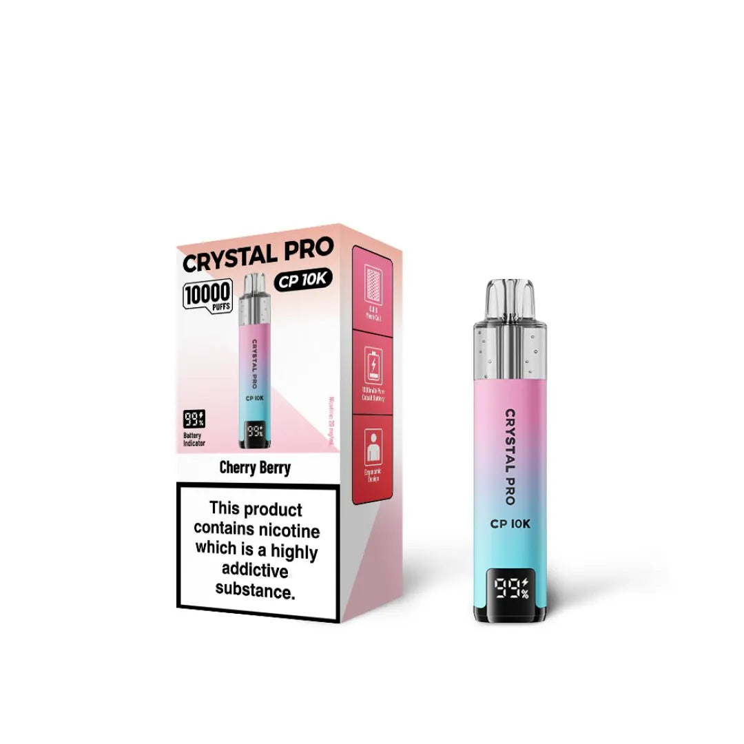 Crystal Pro CP 10K Puffs Prefilled Pod Kit (Pack of 5)
