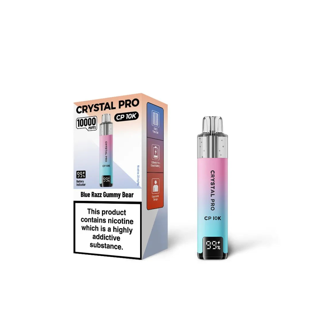 Crystal Pro CP 10K Puffs Prefilled Pod Kit (Pack of 5)