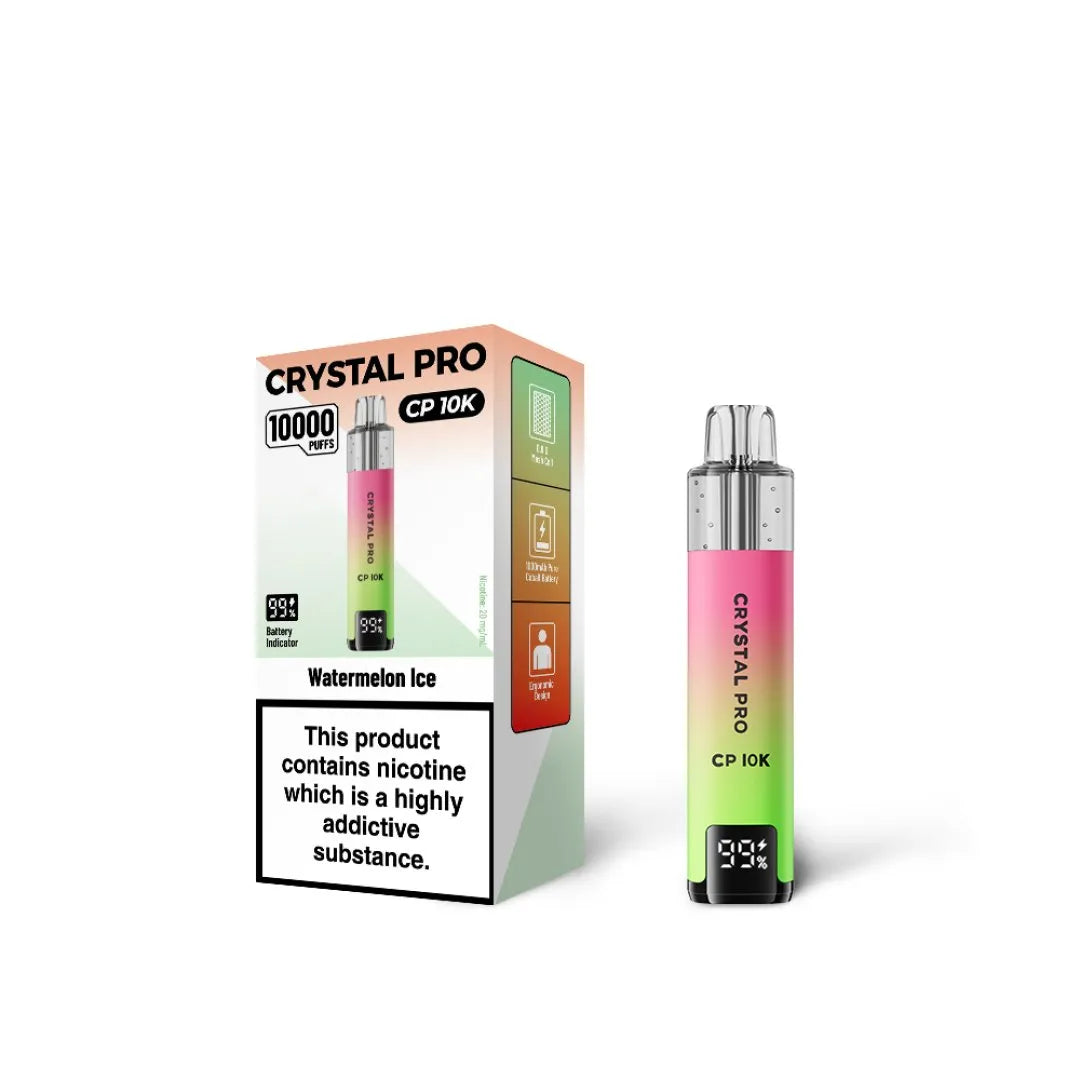 Crystal Pro CP 10K Puffs Prefilled Pod Kit (Pack of 5)