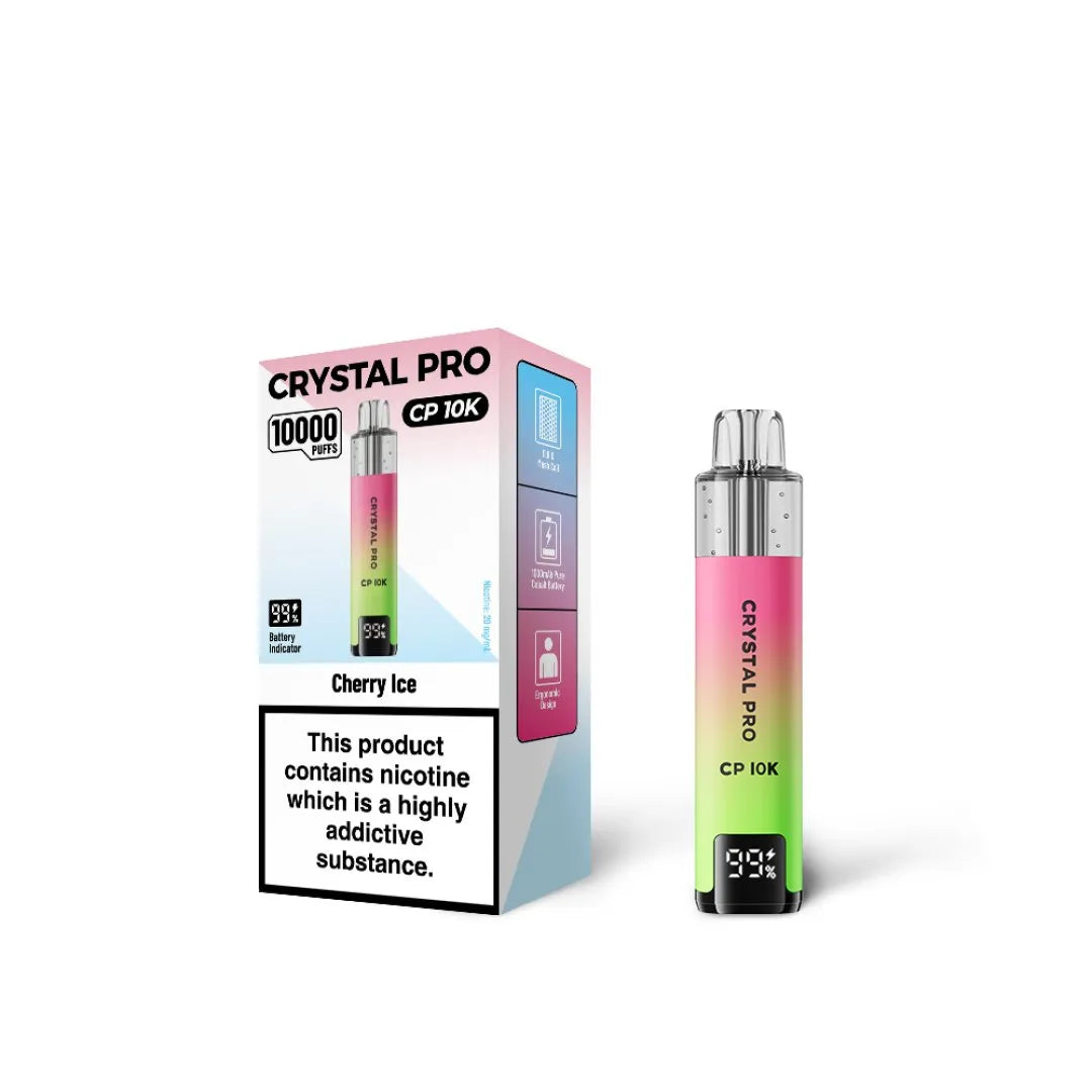 Crystal Pro CP 10K Puffs Prefilled Pod Kit (Pack of 5)