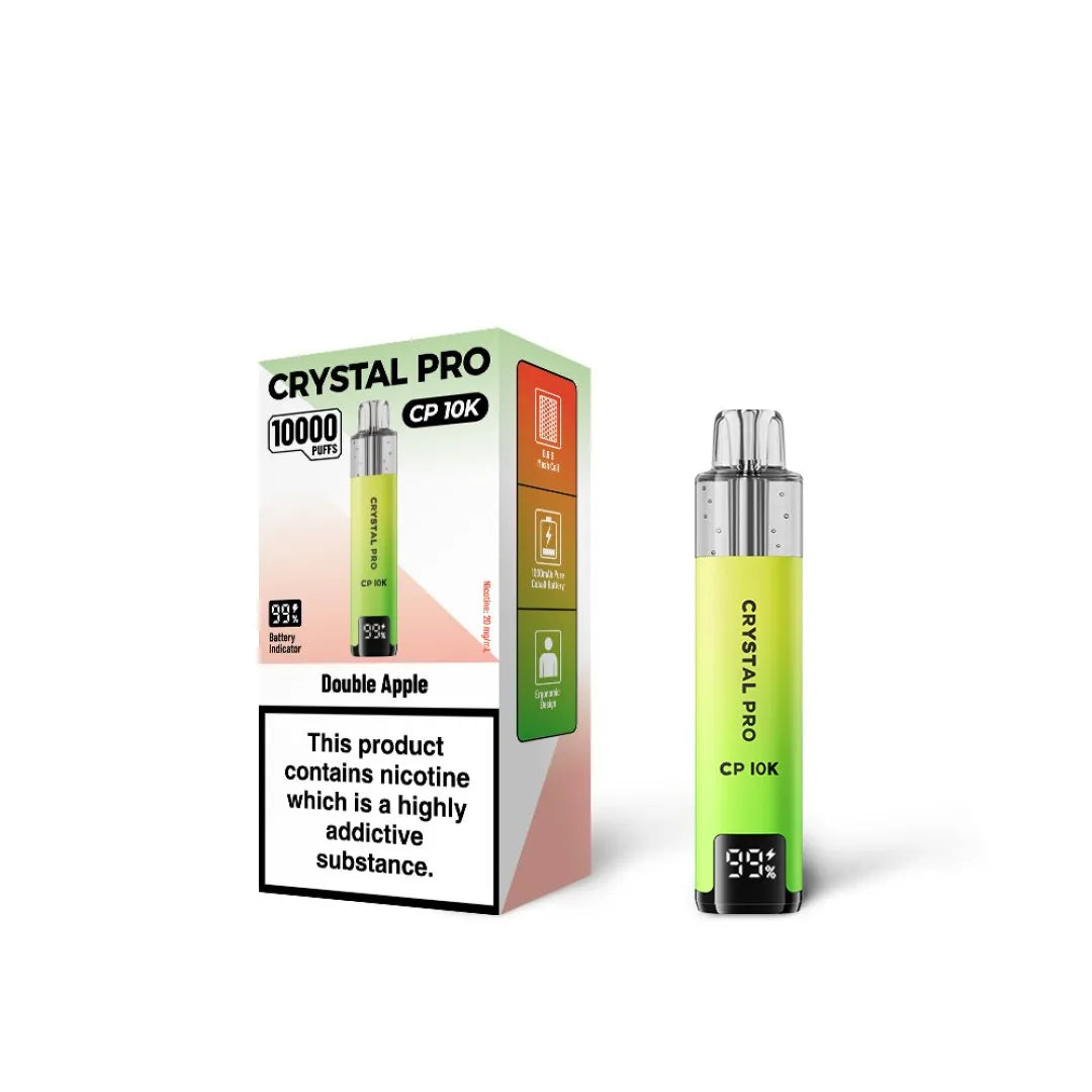 Crystal Pro CP 10K Puffs Prefilled Pod Kit (Pack of 5)