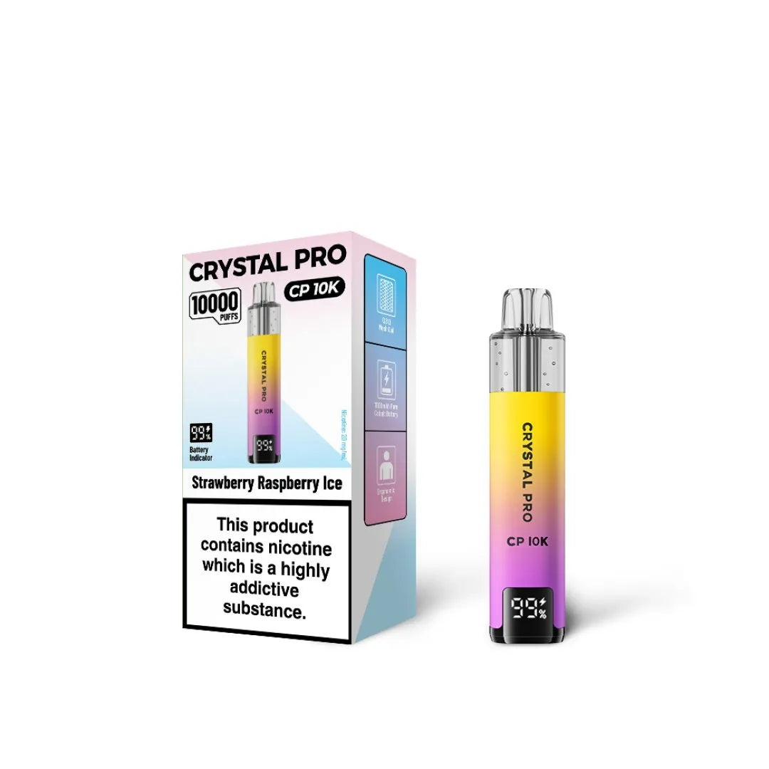 Crystal Pro CP 10K Puffs Prefilled Pod Kit (Pack of 5)