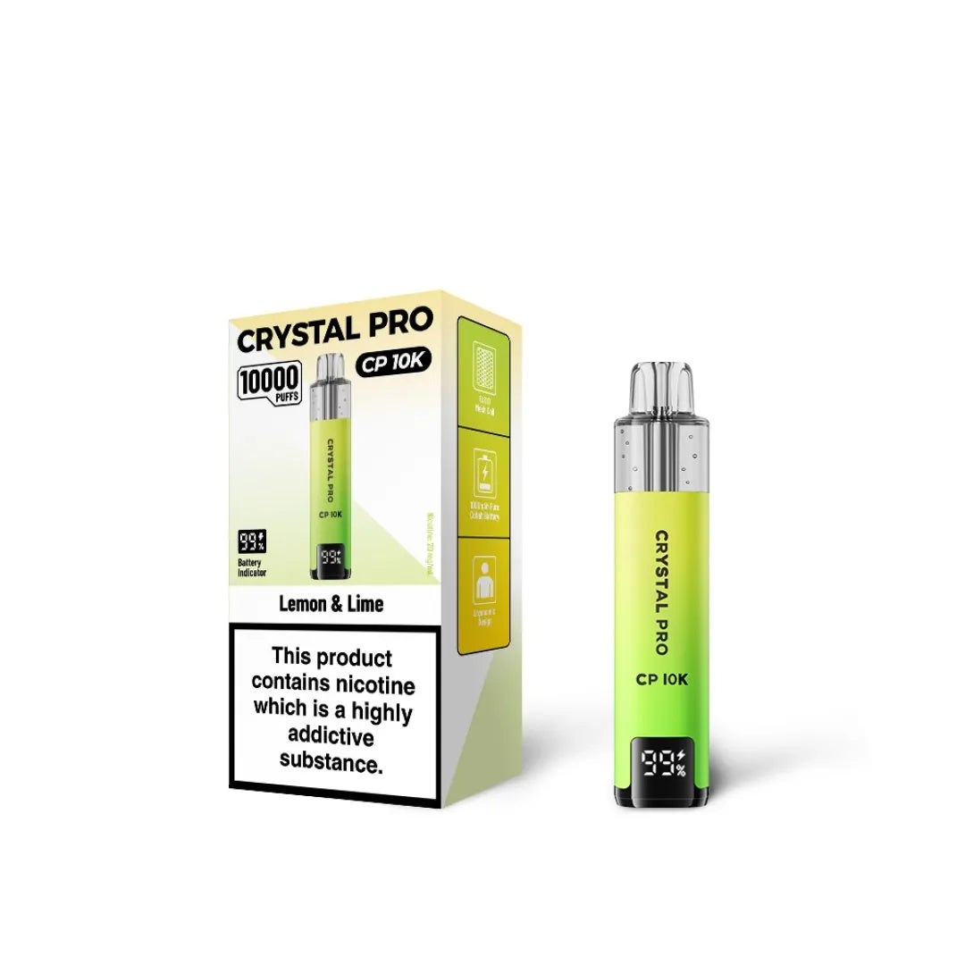 Crystal Pro CP 10K Puffs Prefilled Pod Kit (Pack of 5)