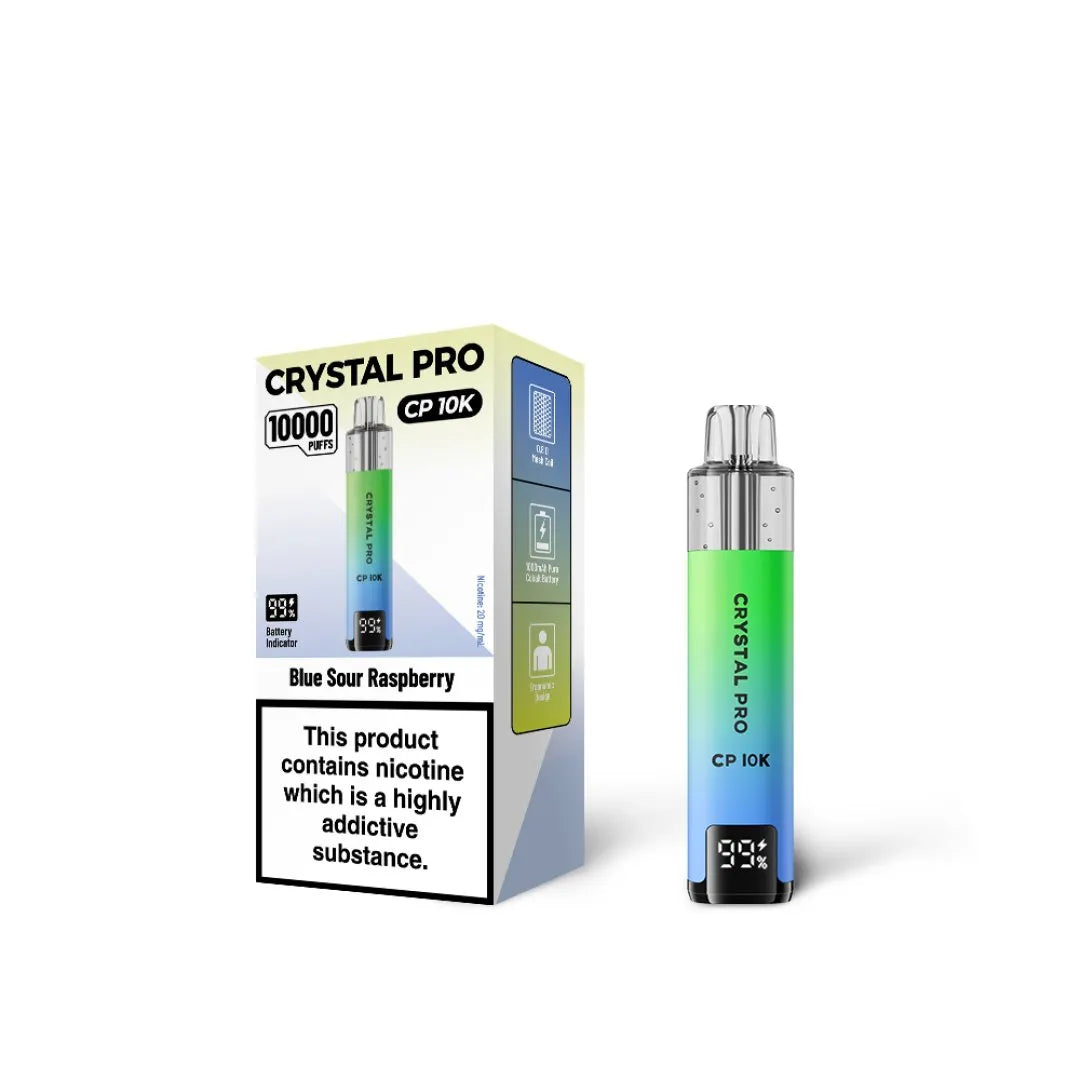 Crystal Pro CP 10K Puffs Prefilled Pod Kit (Pack of 5)