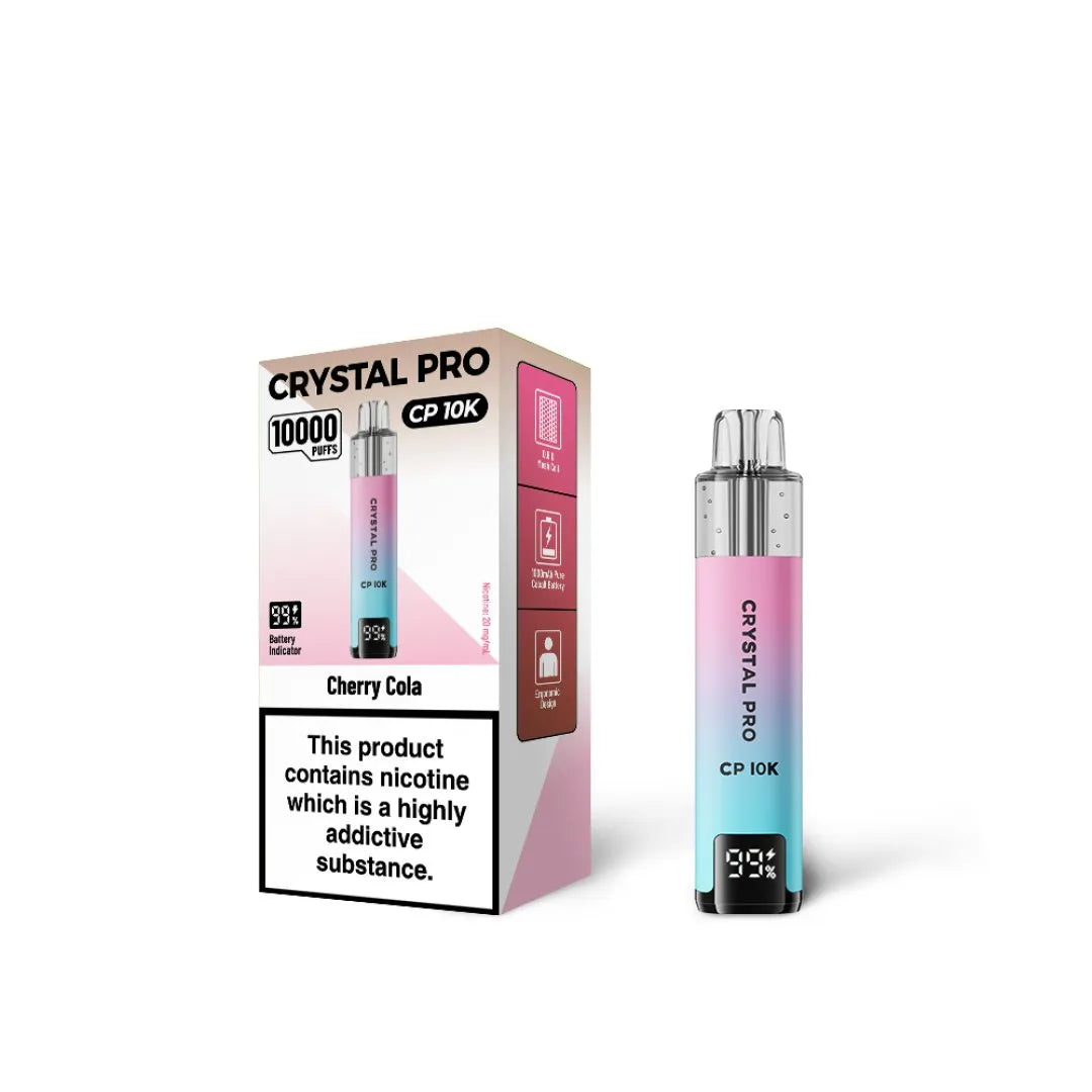 Crystal Pro CP 10K Puffs Prefilled Pod Kit (Pack of 5)