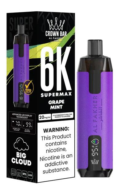 Al Fakher Supermax 6000 Puffs Disposable Vape 