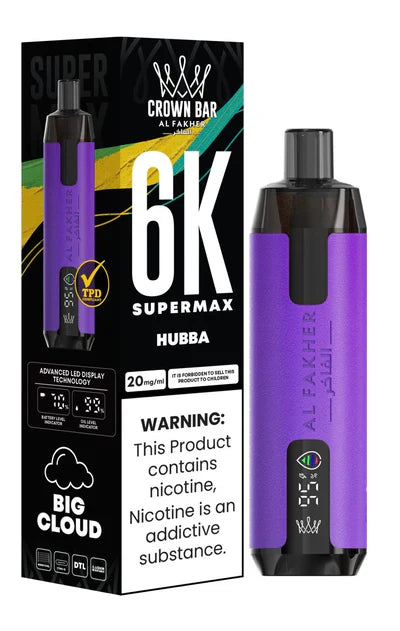 Al Fakher Supermax 6000 Puffs Disposable Vape 
