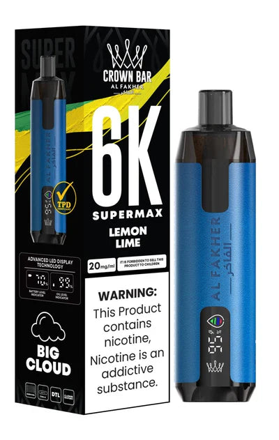 Al Fakher Supermax 6000 Puffs Disposable Vape 