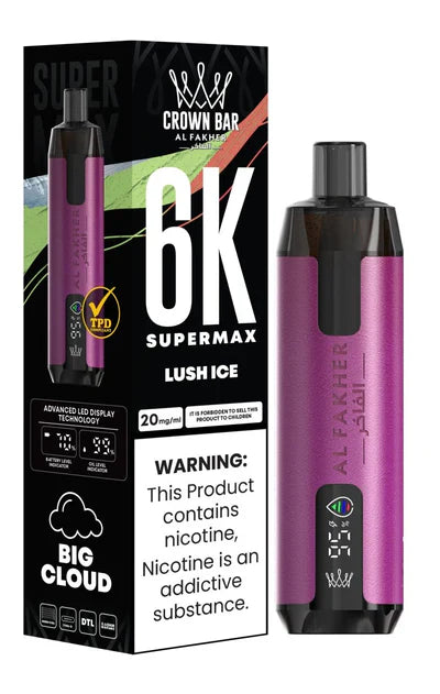 Al Fakher Supermax 6000 Puffs Disposable Vape 