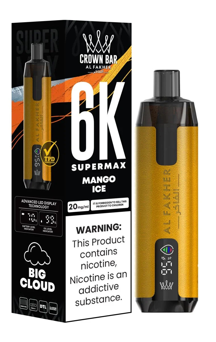 Al Fakher Supermax 6000 Puffs Disposable Vape 