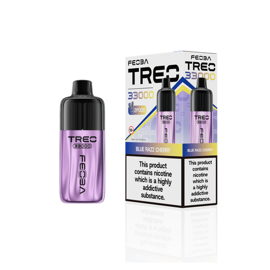 Feoba Trio 33000 Pre-filled Vape Pod Kit- Dual Flavour- 20mg -6 Pack