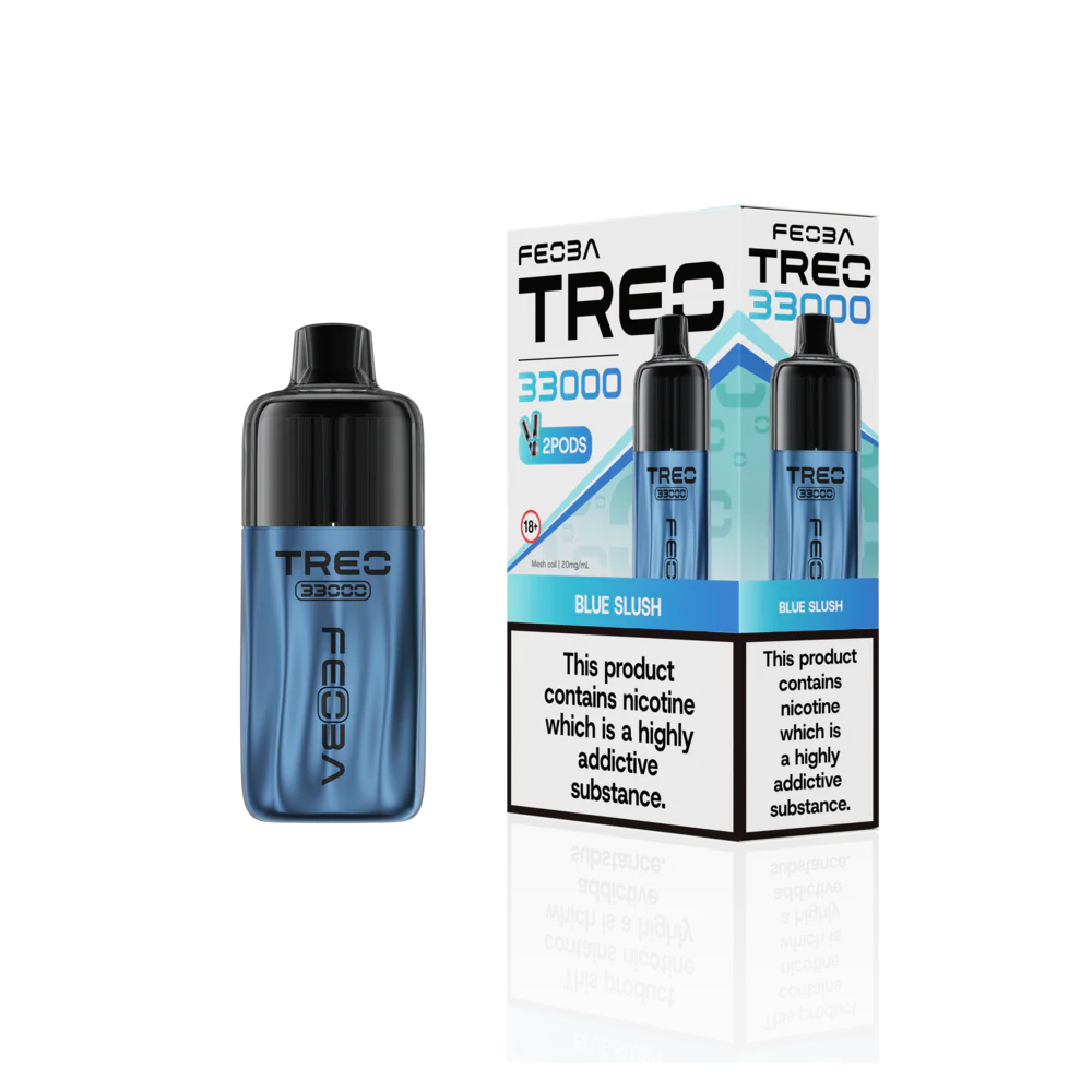 Feoba Trio 33000 Pre-filled Vape Pod Kit- Dual Flavour- 20mg -6 Pack
