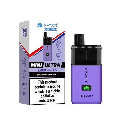 Hayati Mini Ultra 1500 Prefilled Pod Kit | Box of 5
