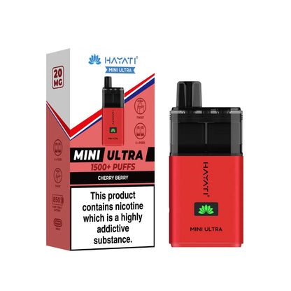 Hayati Mini Ultra 1500 Prefilled Pod Kit | Box of 5