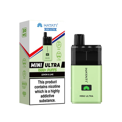 Hayati Mini Ultra 1500 Prefilled Pod Kit | Box of 5