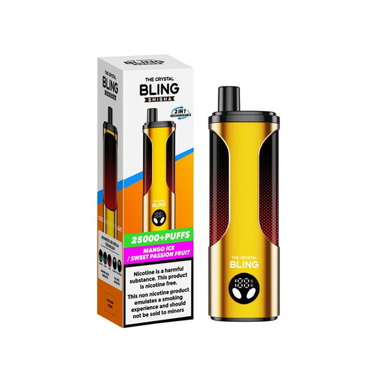 Crystal Bling Shisha 25000 Puffs (Box of 5)