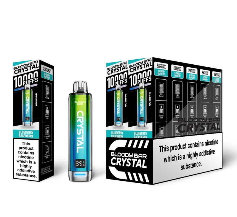 Bloody Bar Crystal 10k Prefilled Vape Kit Pack of 10