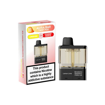 Crystal prime Twist Aura Bar 40k Pods - 20mg