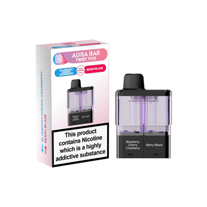 Crystal prime Twist Aura Bar 40k Pods - 20mg