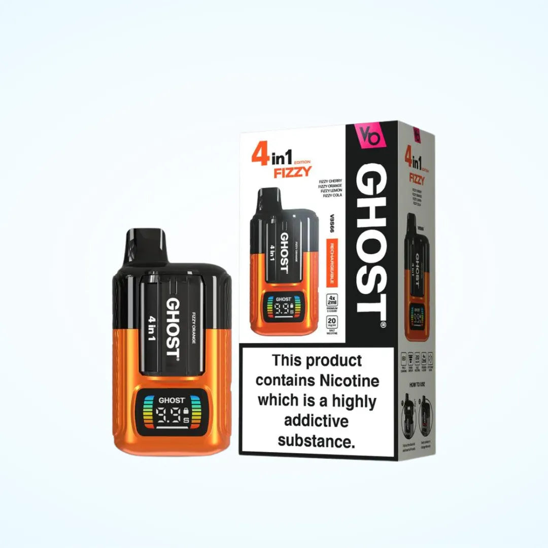 Ghost 4 in 1 2400 Puffs Vape Kit