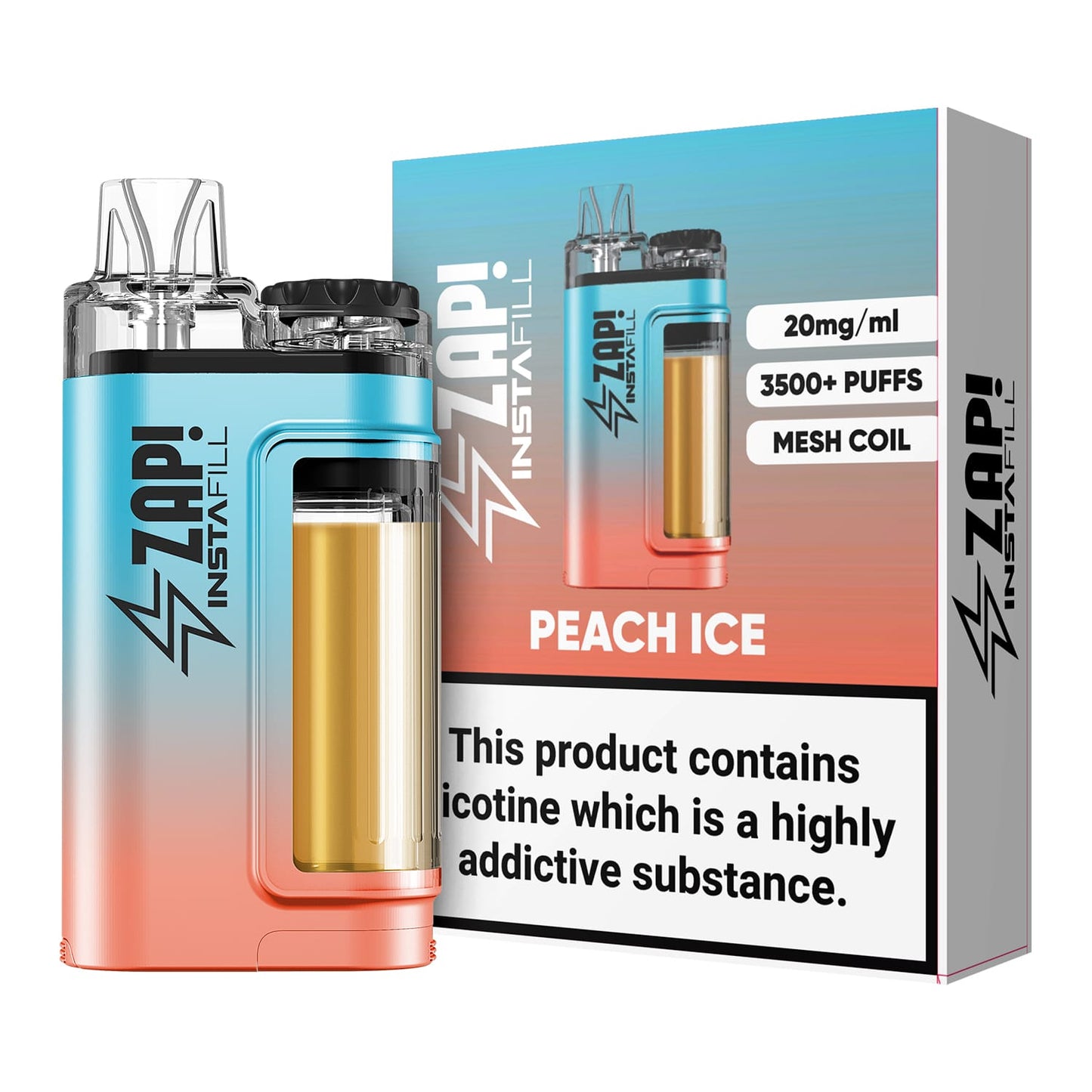 Instafill 3500 Puffs Disposable Pod Vape Kit