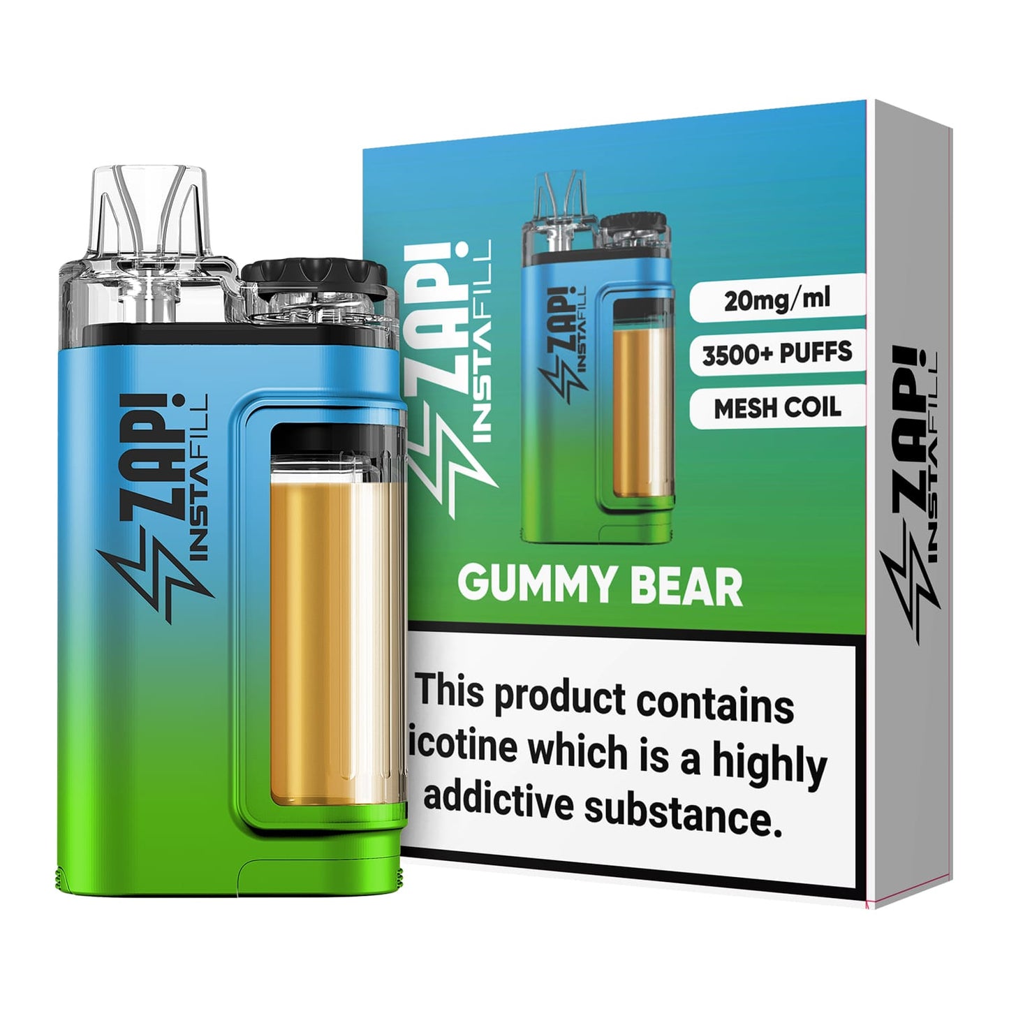 Instafill 3500 Puffs Disposable Pod Vape Kit